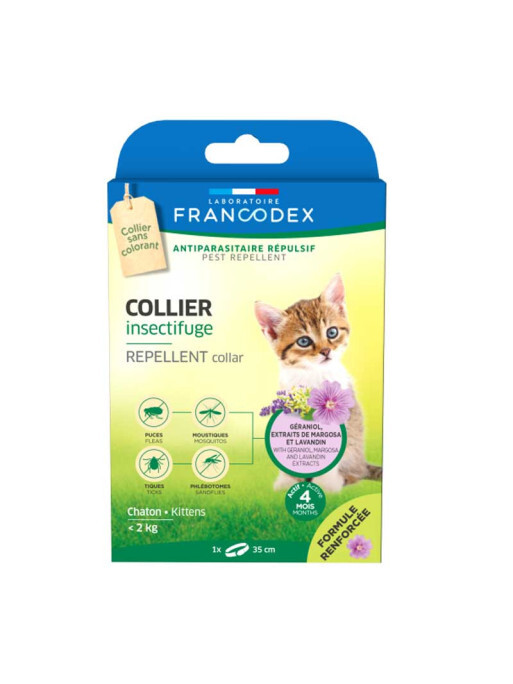 Francodex Repellent Collar For Kittens 35cm