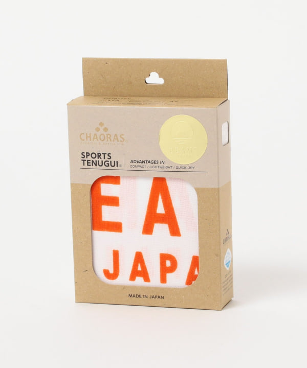 BEAMS JAPAN × CHAORAS 高機能素材 LOGO運動手拭巾