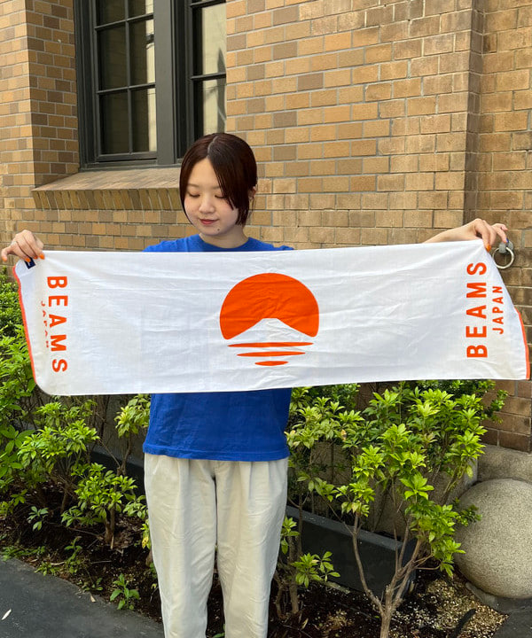 BEAMS JAPAN × CHAORAS 高機能素材 LOGO運動手拭巾