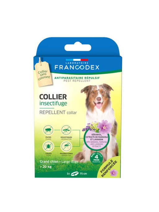 Francodex Repellant Collar For dogs 72cm