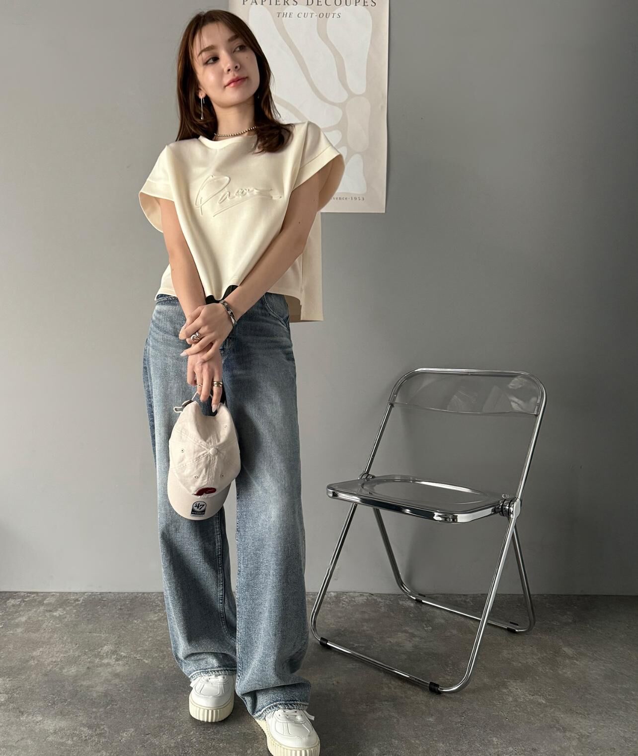 【預購】JN072606 JaVa  壓花logo短袖上衣