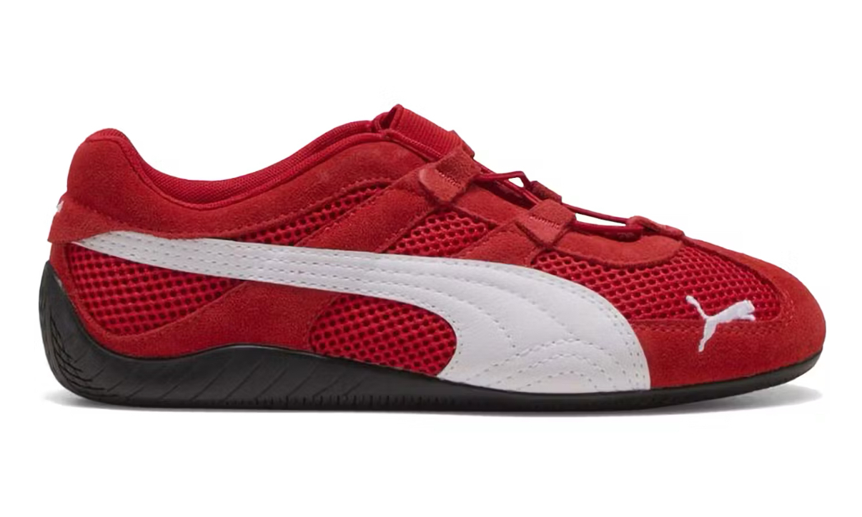 Puma speedcat go red white