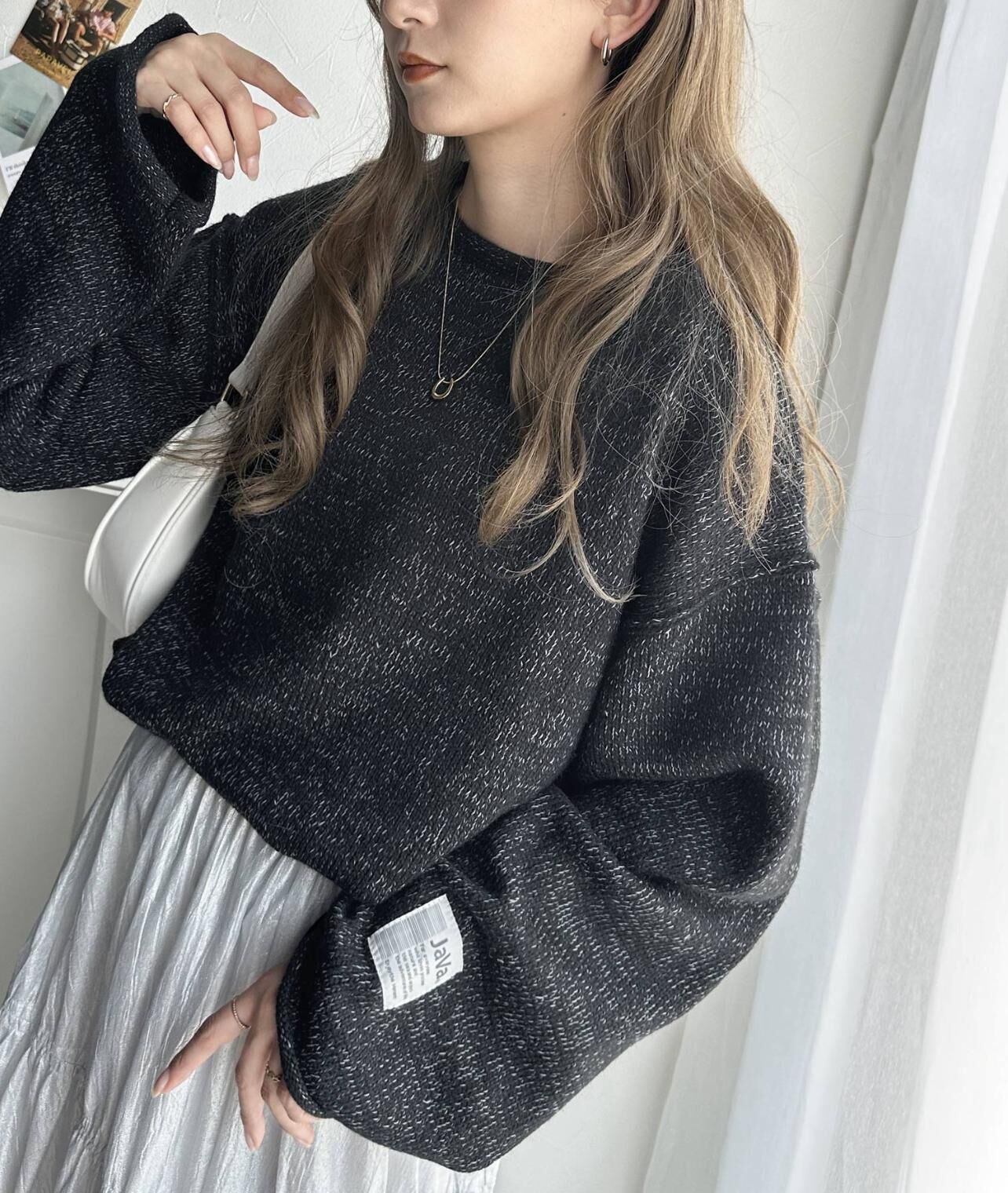 【預購】JN072608  Java 混色針織上衣