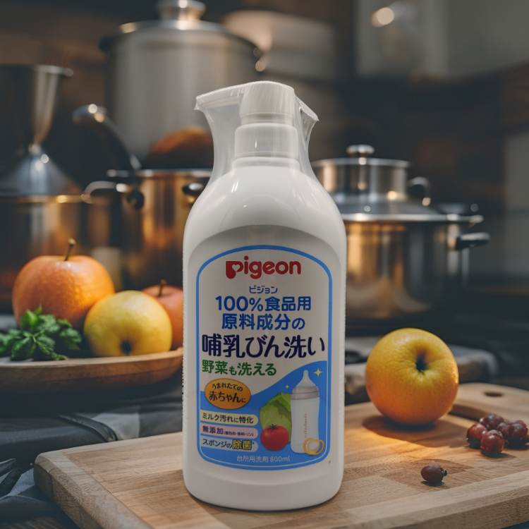Pigeon Baby Bottle Cleaner 800ml -  Safe