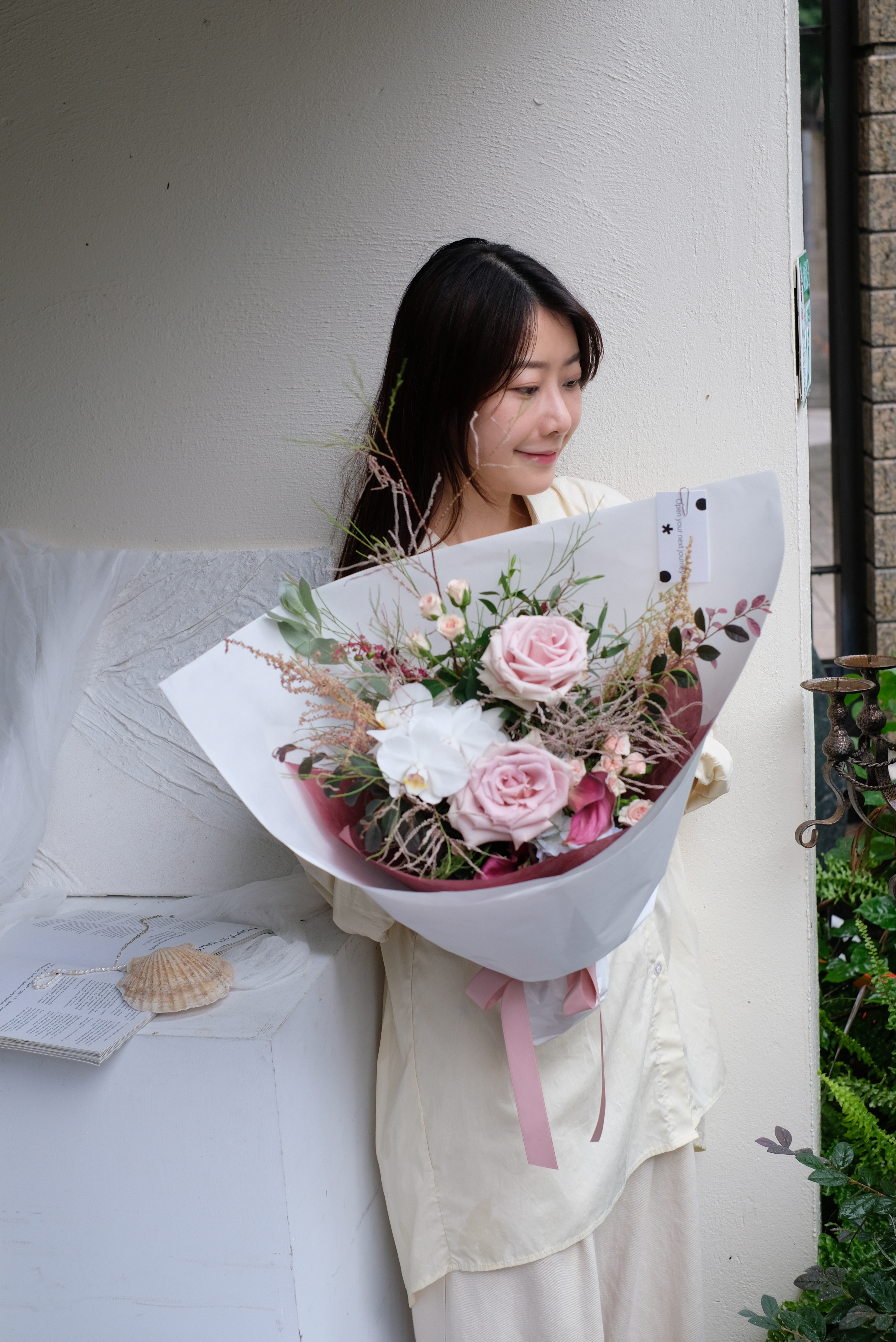 Pink Shoreline 粉紅海岸 ｜七夕花束