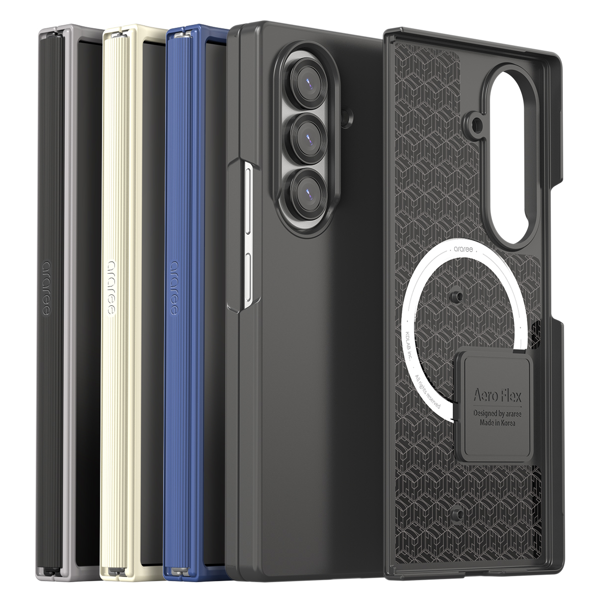 araree 韓國製 Aero Flex M 磁吸纖薄機殼-Galaxy Z Fold 7 | 香港行貨