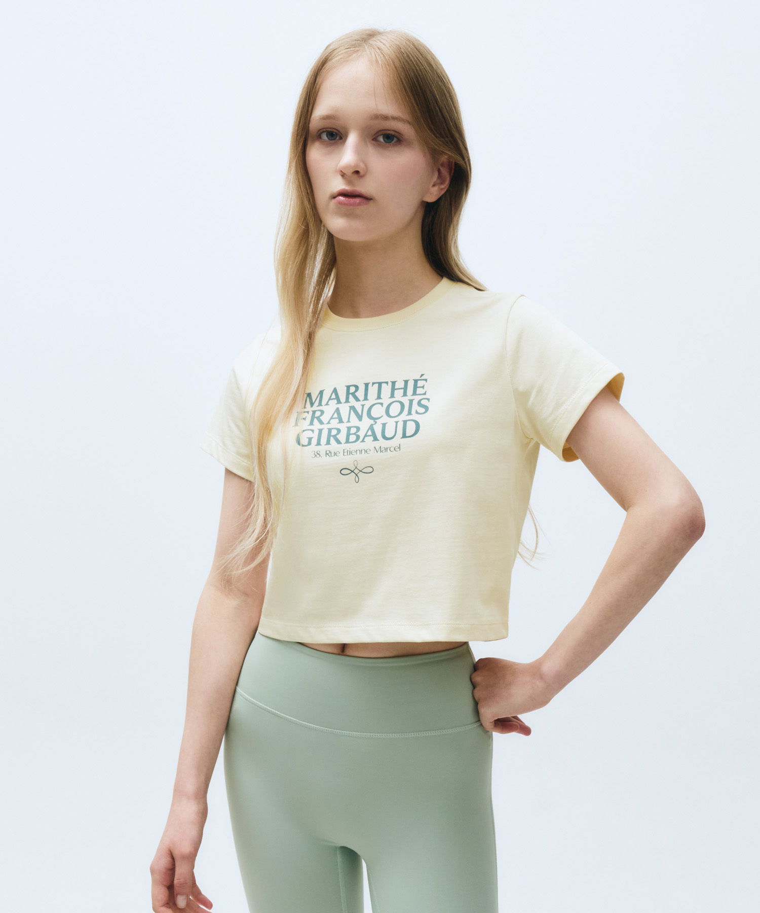 MFG】MOUVEMENT W AEROCOOL CROP TEE