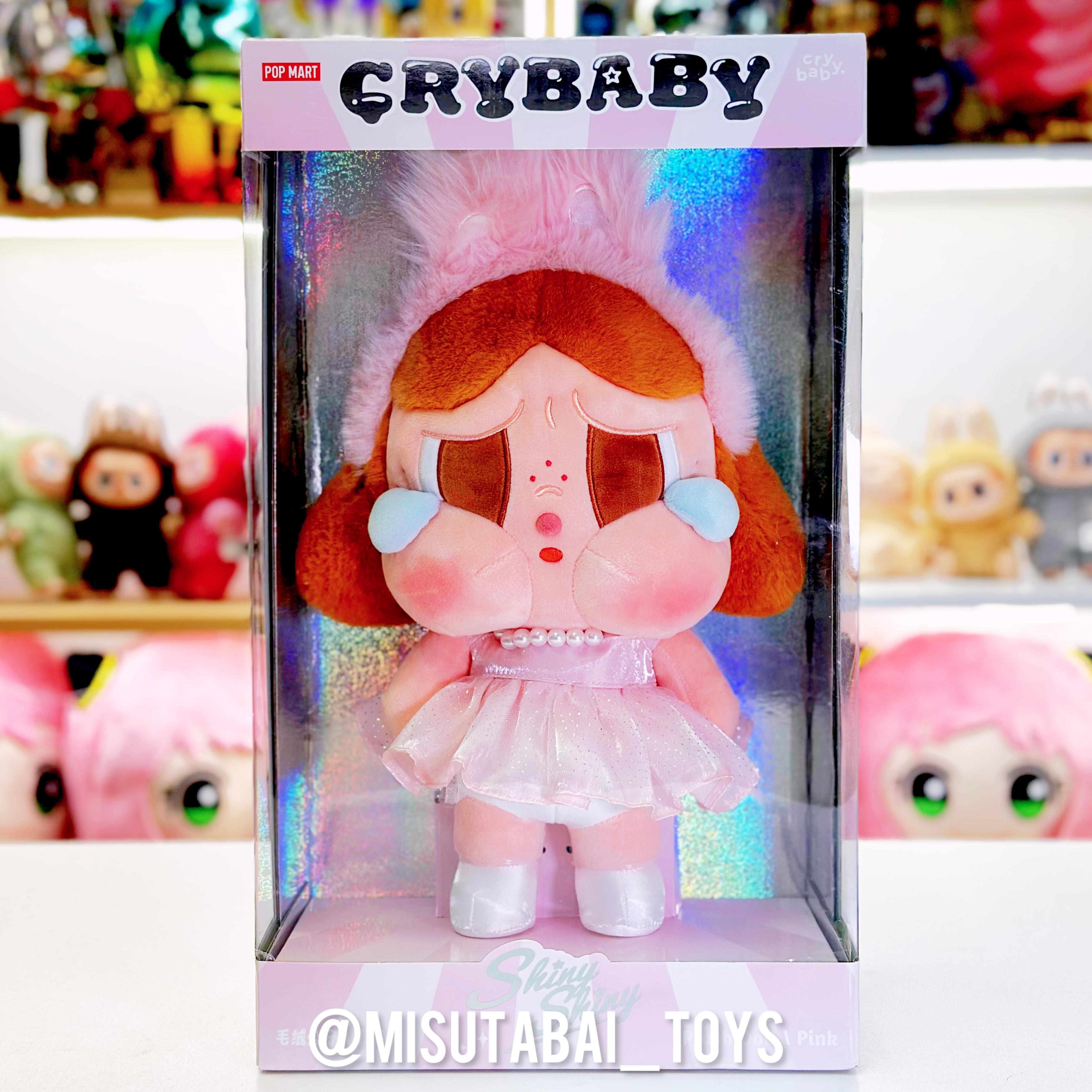 CRYBABY SHINY SHINY SERIES - Plush Doll Pink