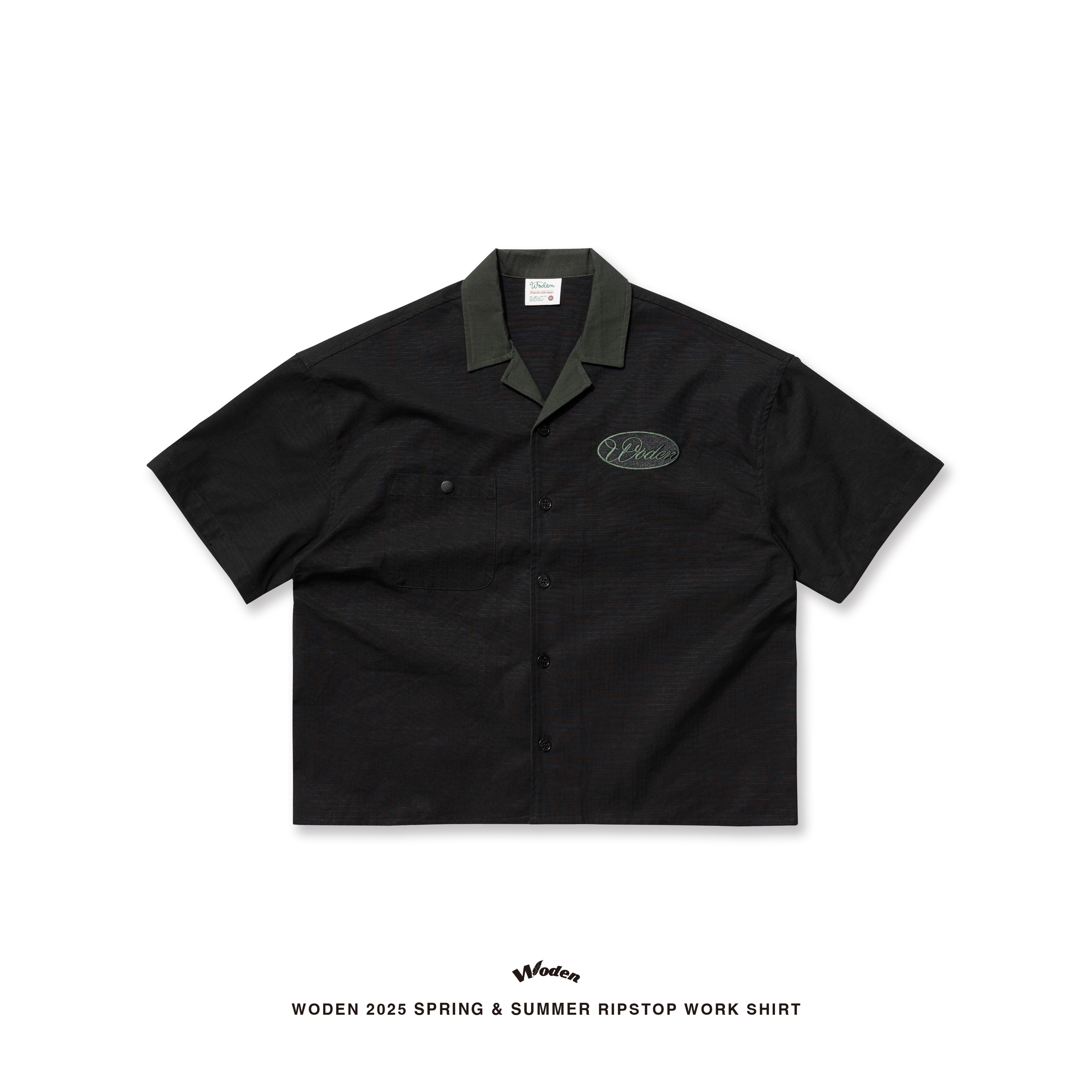 【車庫服飾】WODEN Ripstop Fabric Work Shirt