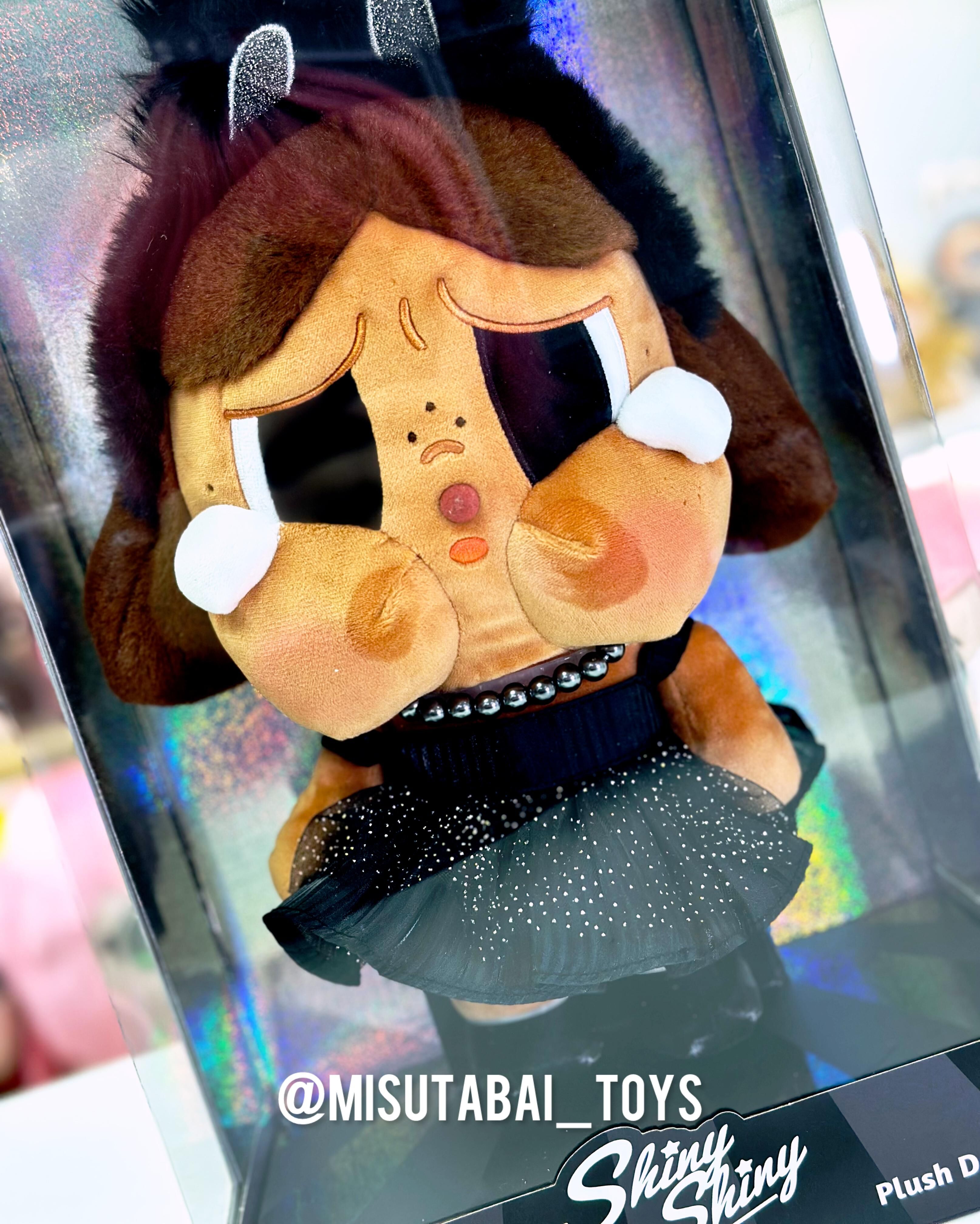 CRYBABY SHINY SHINY SERIES - Plush Doll Black