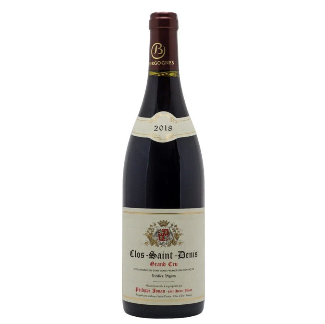 Henri Jouan Clos Saint Denis Grand Cru Vieilles Vignes 2018 (RP93)