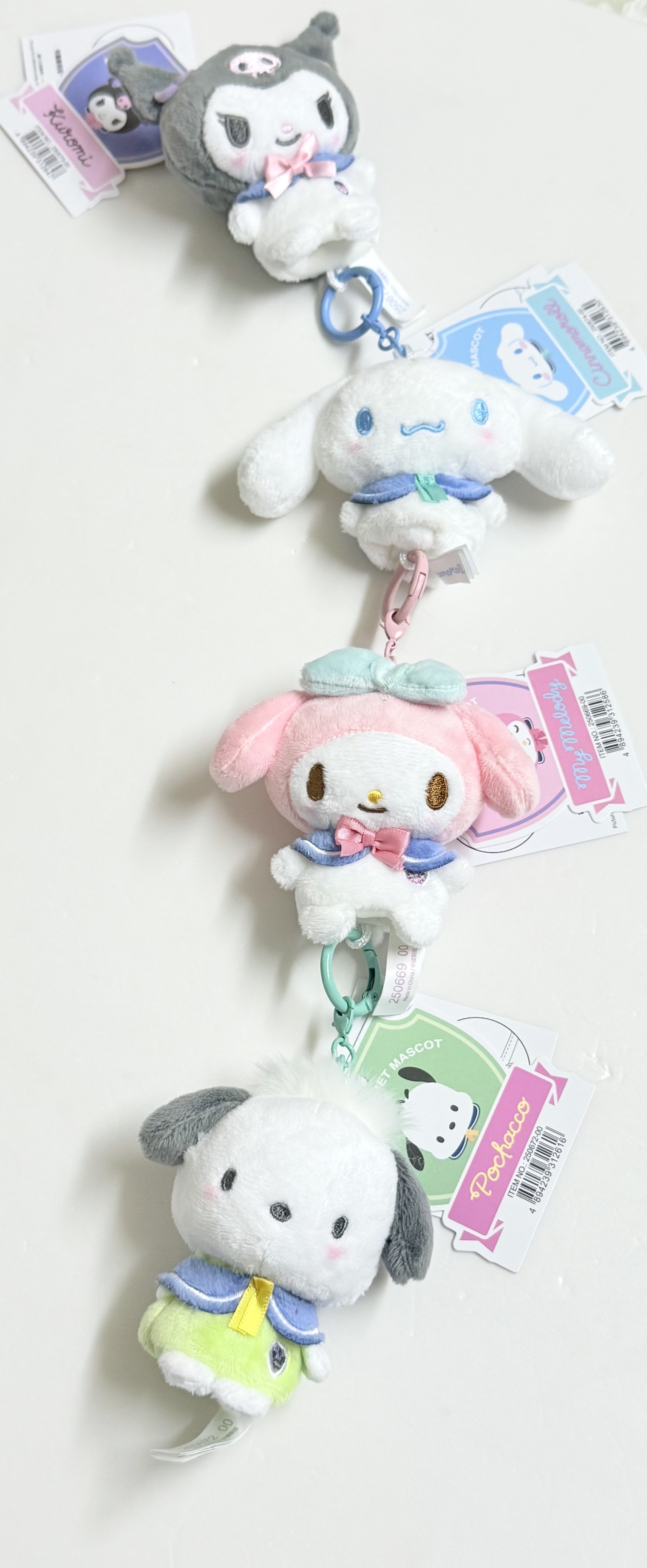 Sanrio 手指偶公仔 （可連接）