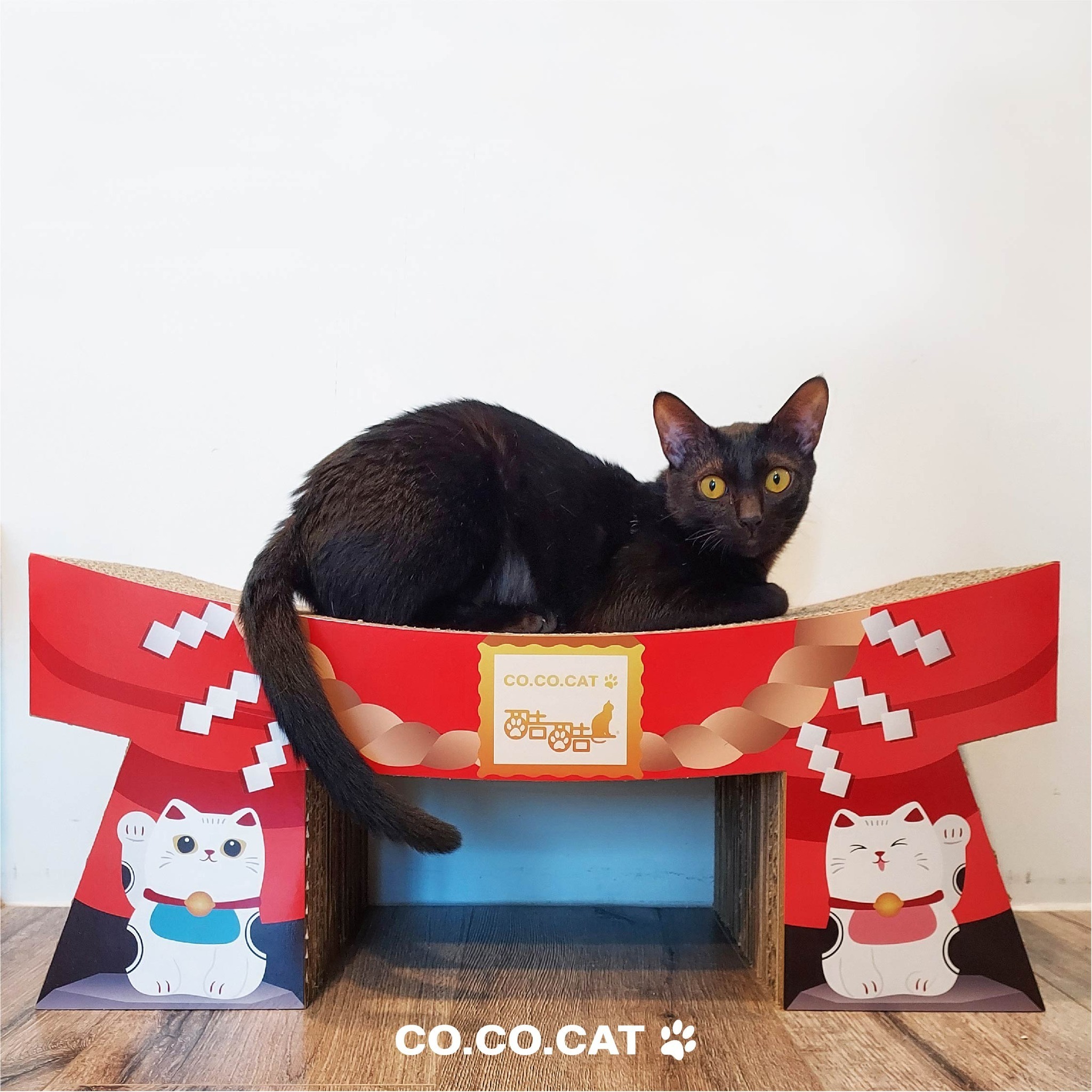 台灣CO.CO.CAT酷酷貓｜鳥居貓抓板