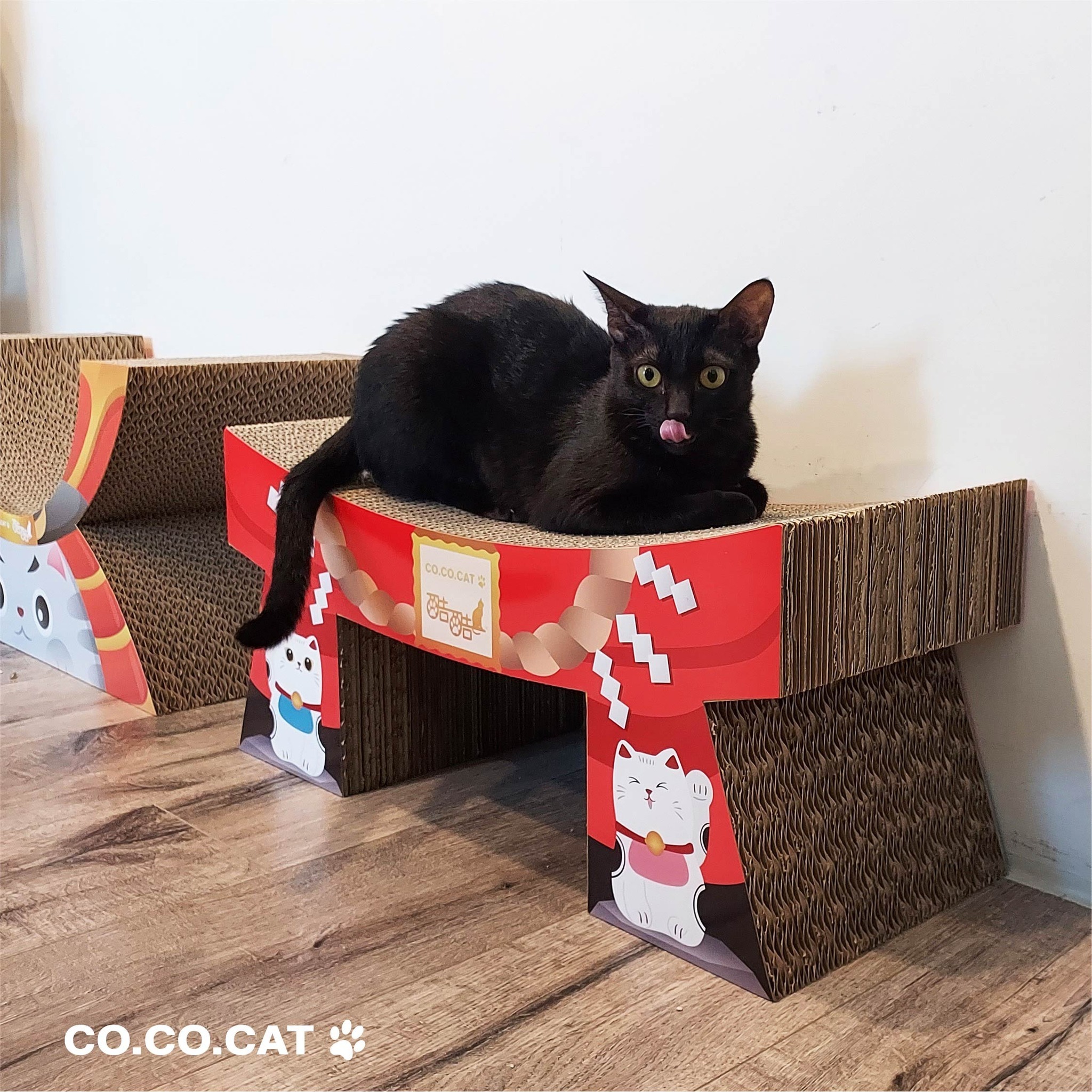 台灣CO.CO.CAT酷酷貓｜鳥居貓抓板