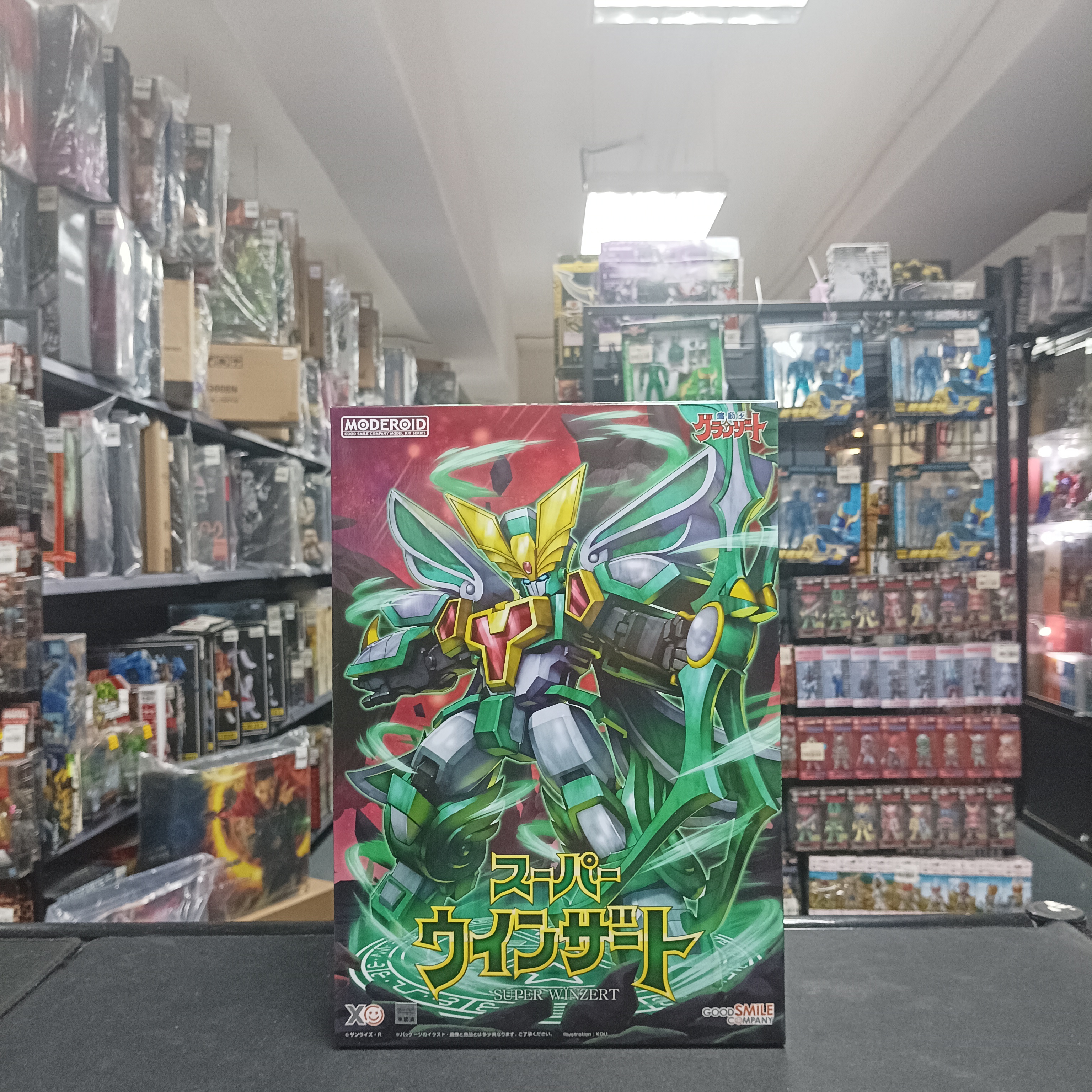 寄賣-MODEROID 魔動王 超級風王