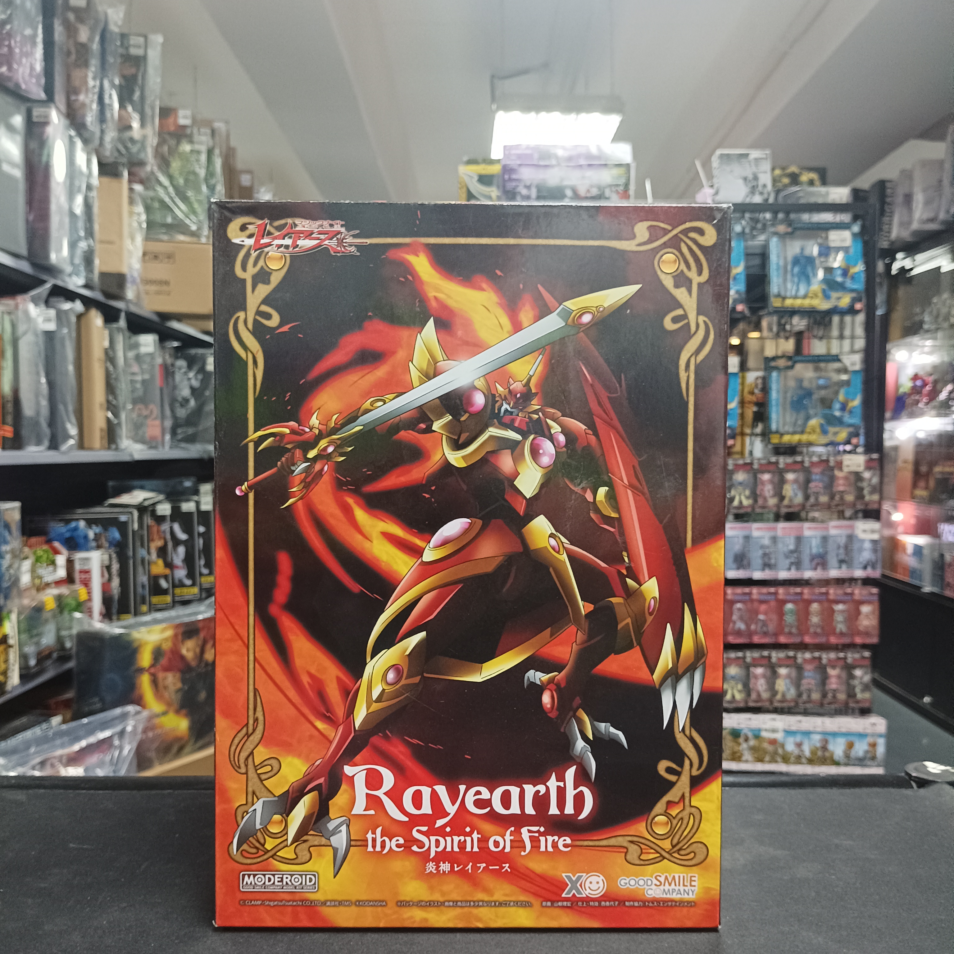 寄賣-MODEROID 魔法騎士雷阿斯 火神雷阿斯