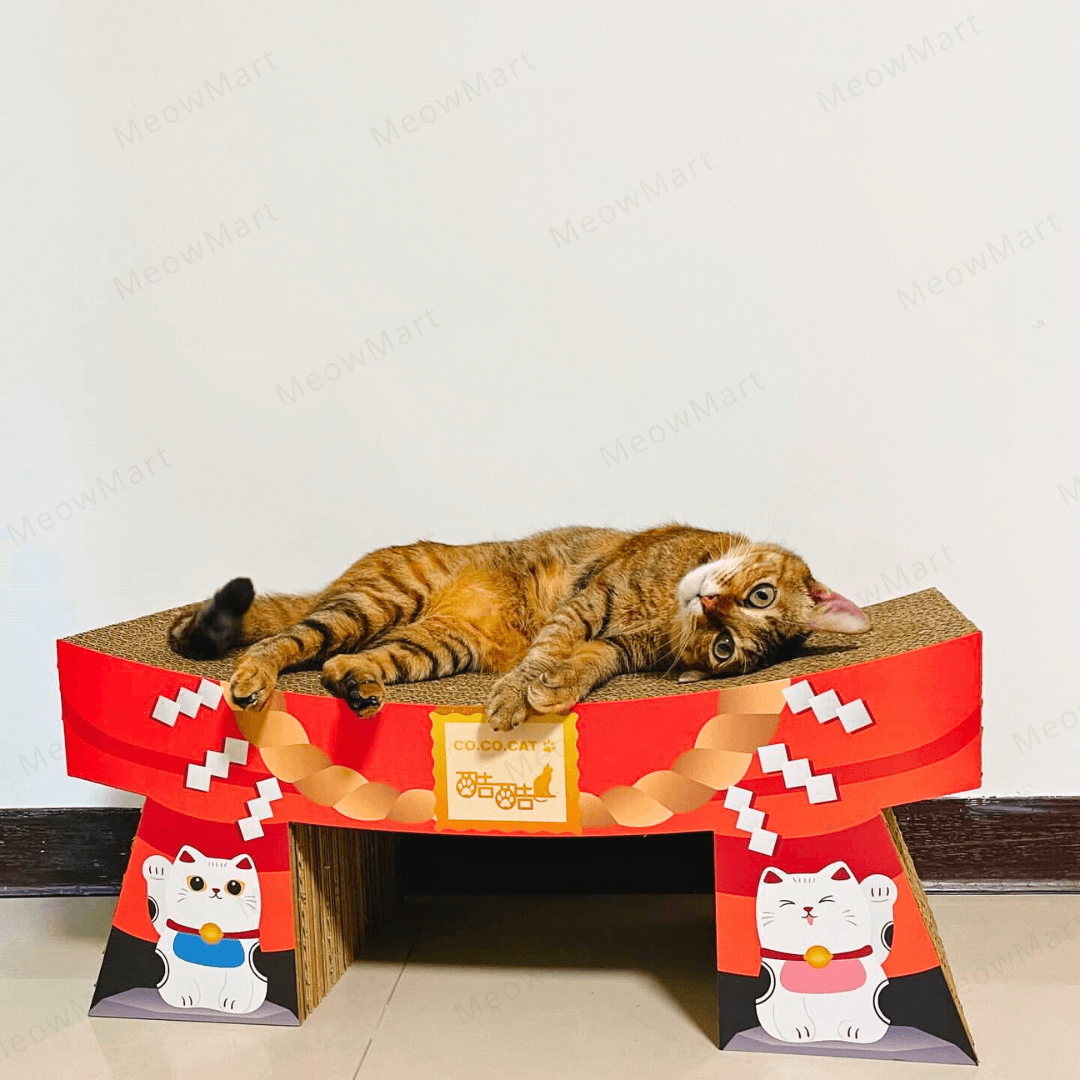 台灣CO.CO.CAT酷酷貓｜鳥居貓抓板