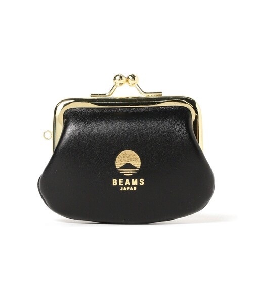 BEAMS JAPAN / Cowhide mini purse in monotone