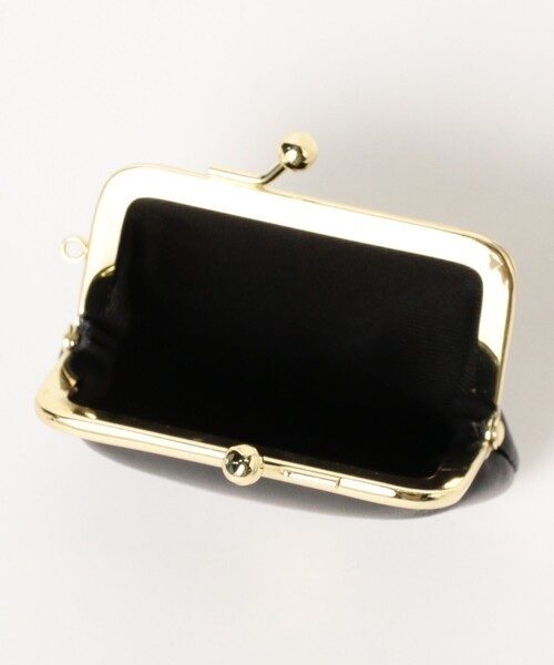 BEAMS JAPAN / Cowhide mini purse in monotone