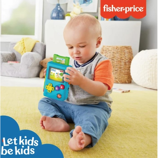 【樂森藥局】Fisher-Price 費雪 聲光便攜掌上遊戲機(6m+適用)、聲光玩具