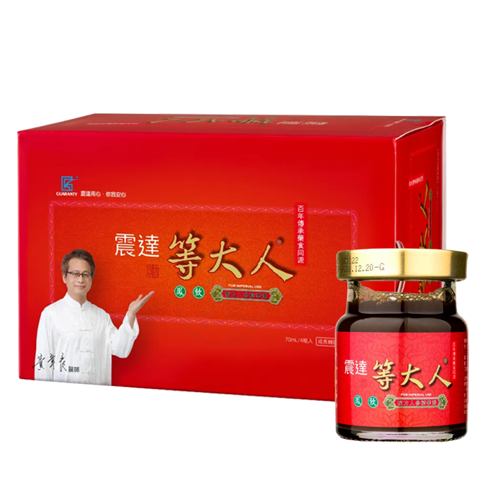 震達 等大人® 複方人蔘精華湯 鳳飲 4入/盒