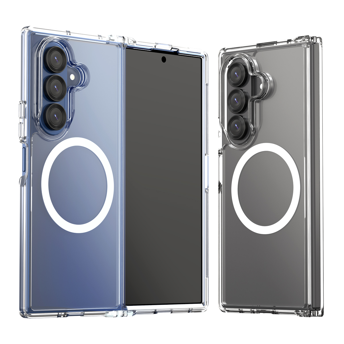 araree Duple MagSafe 全透明混合結構防撞殼-Galaxy Z Fold 7