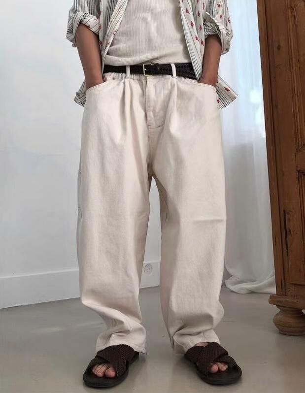 淨色鬆身褲 P2719