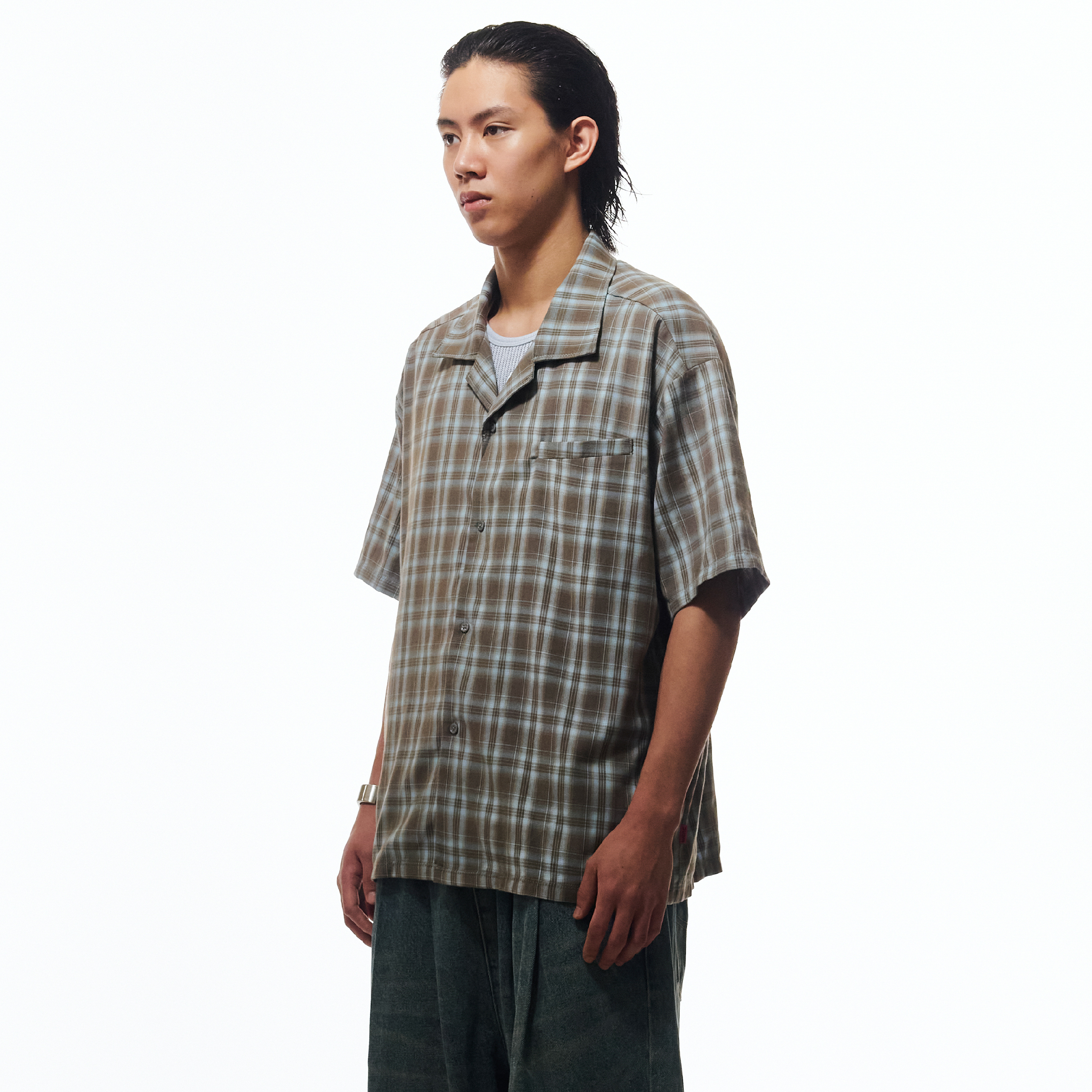 WTNC Wolf Of Wall Cuban Collar Shirt