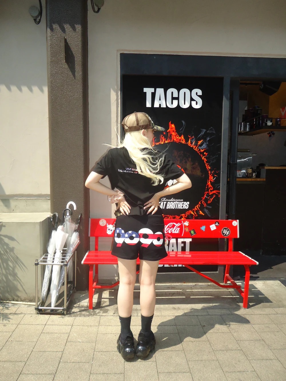 9090 90 Logo American Micro Shorts