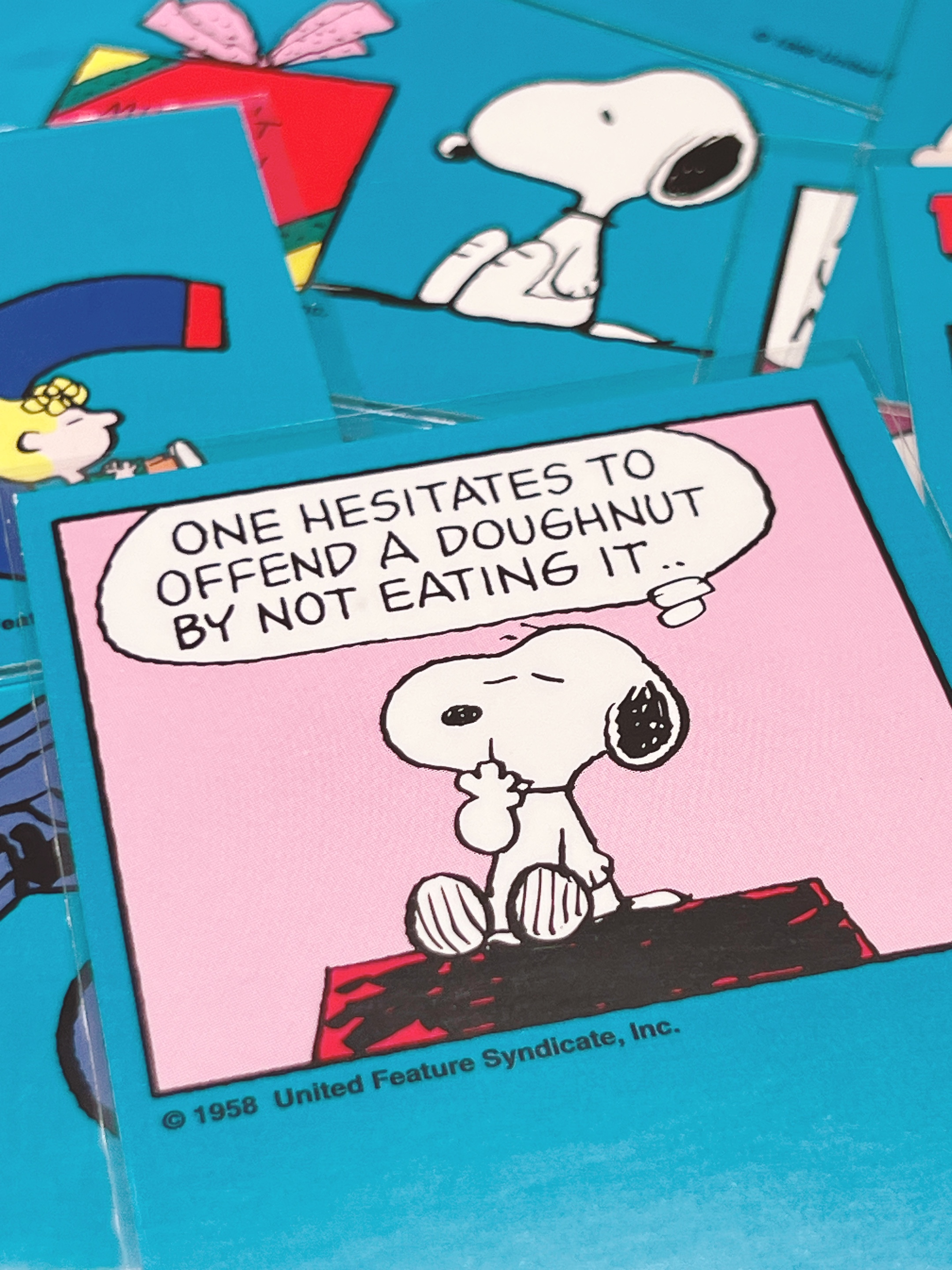 老舖｜史努比1992年經典漫畫卡 (60~80 年代報紙經典漫畫)