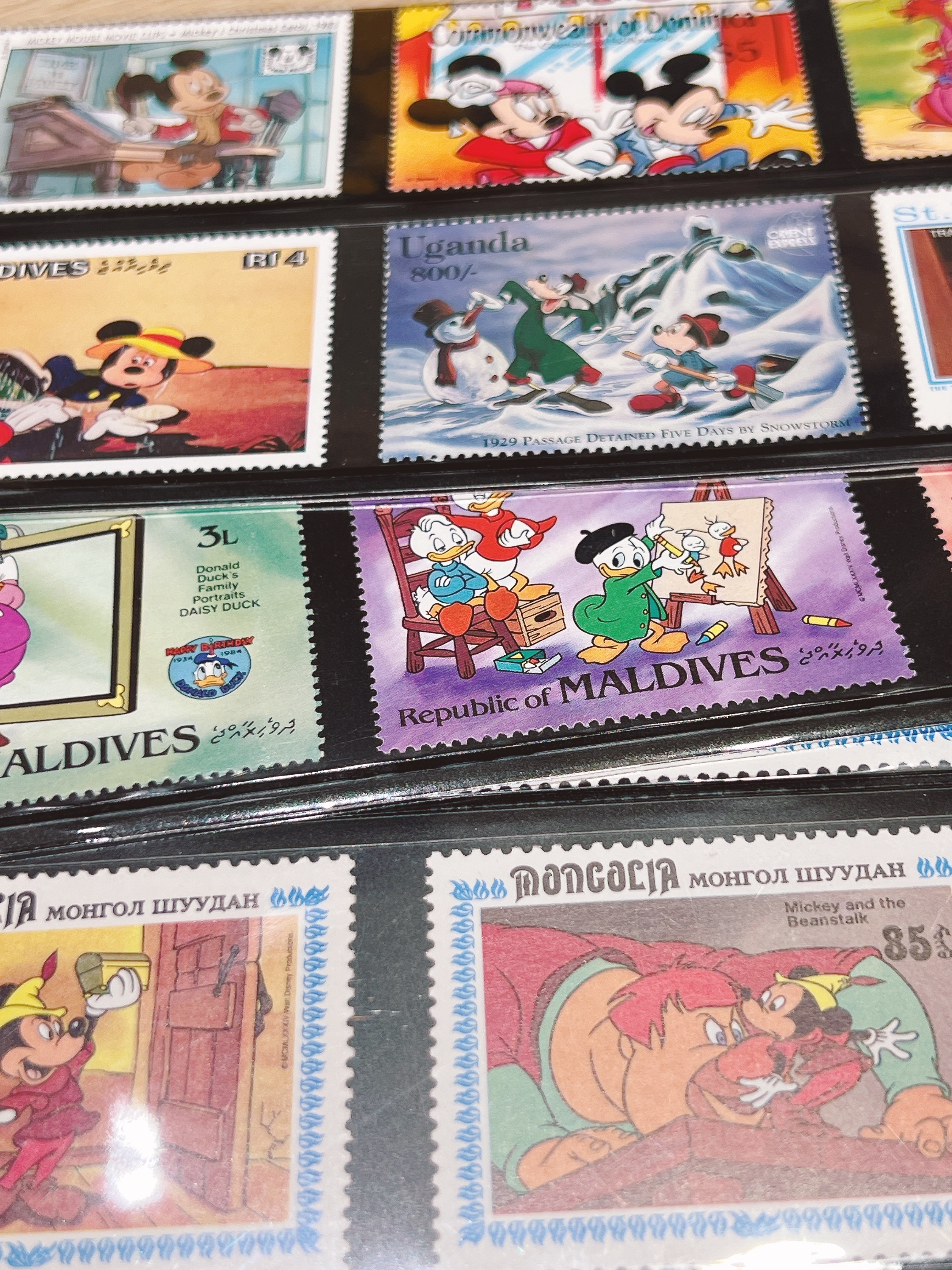 老舖｜80年代 迪士尼古董郵票