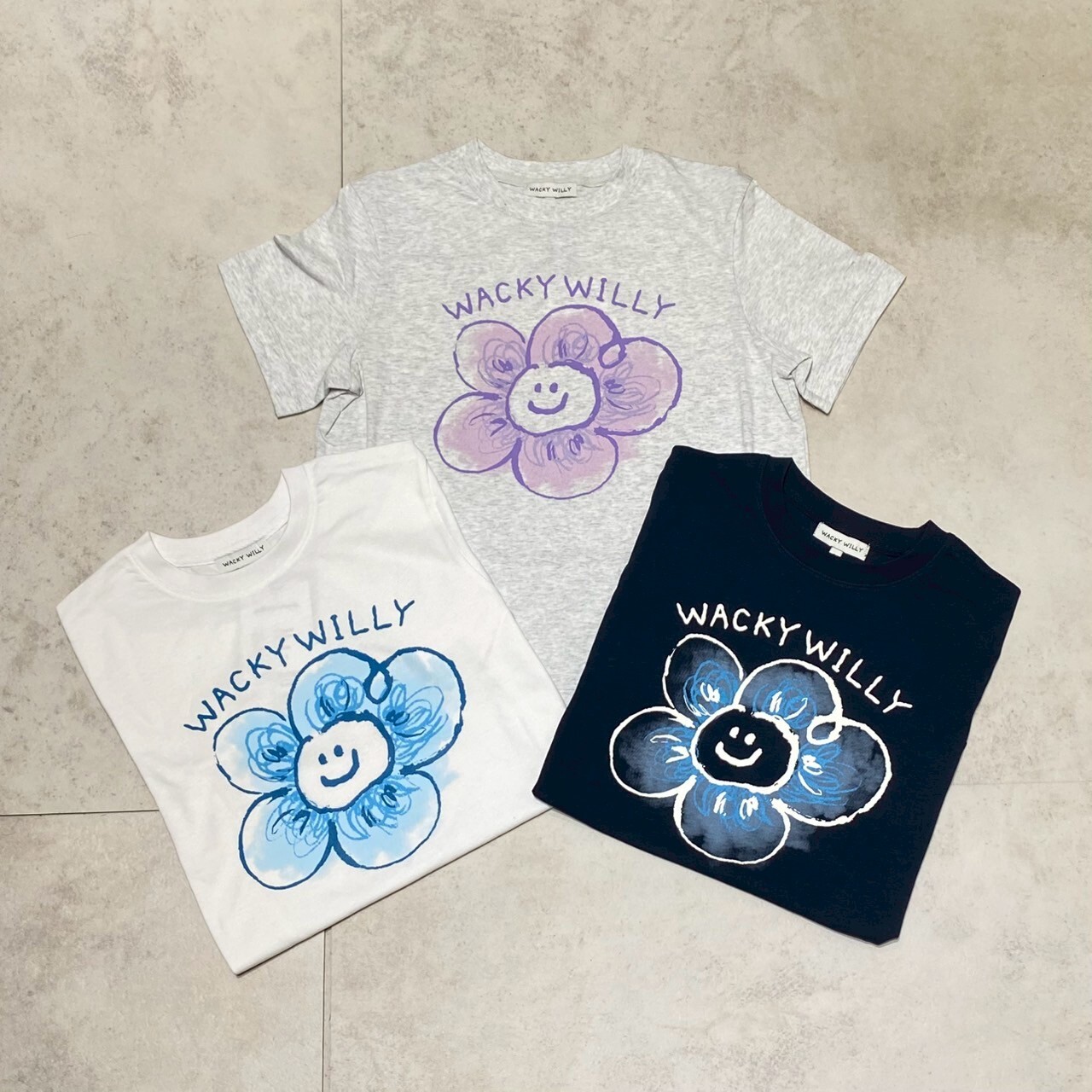 Wacky Willy 25ss 胸前 大花朵 短Tee WA2502ST62