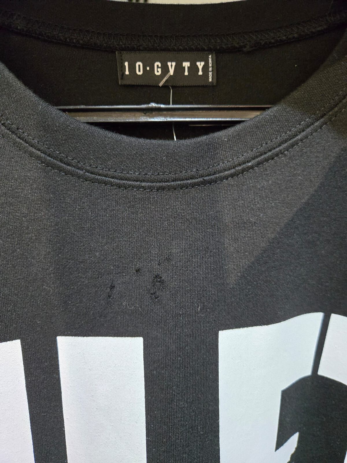 Oversize黑色雞翼袖Tee(瑕疵品)