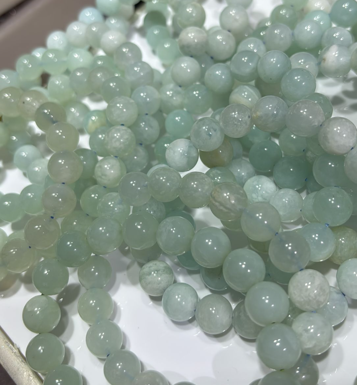 250726 - C45 10mm+畢業級天青凍手串