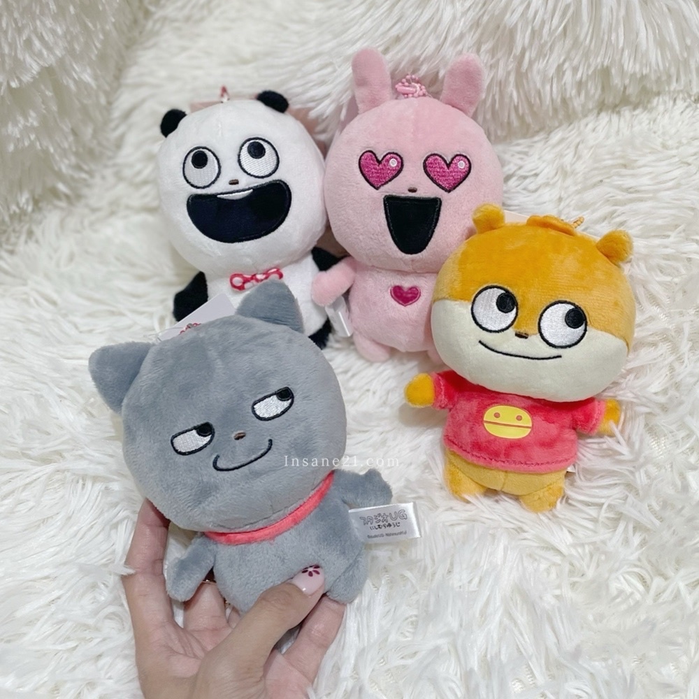 NISHIMURA YUJI 西村裕二 吊飾 絨毛玩具 日本限定 共四款