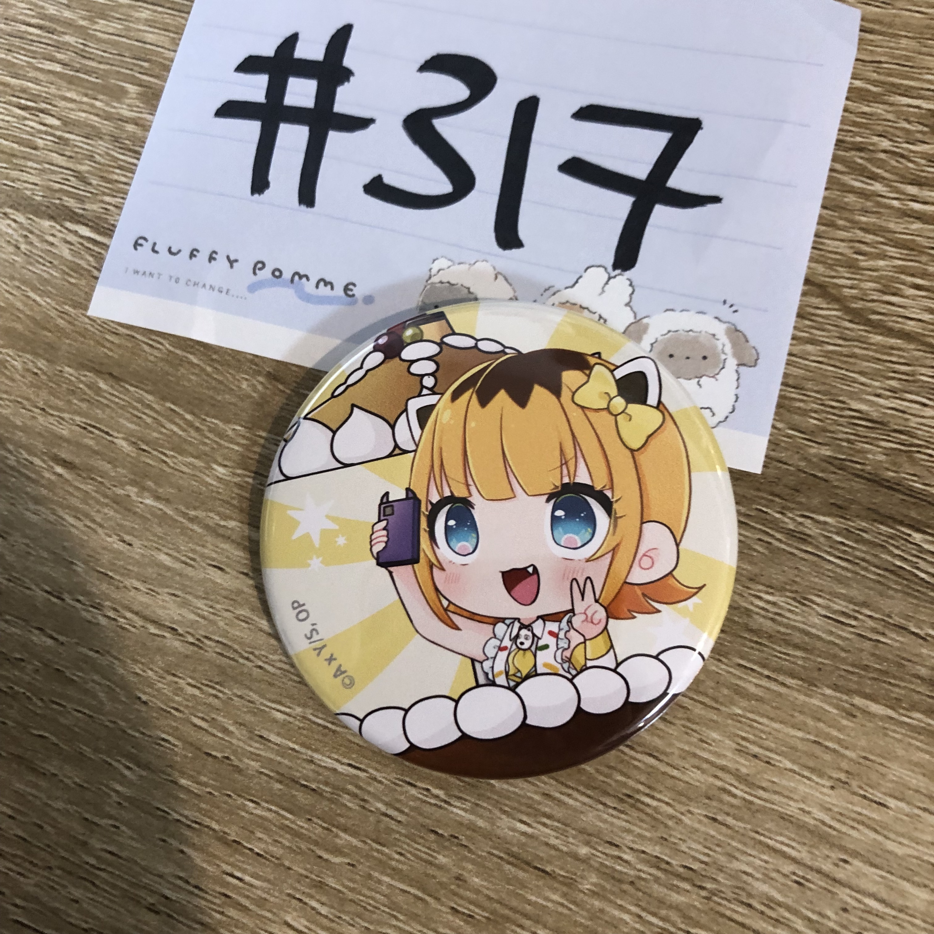 我推的孩子 MEMCHO 襟章  #317