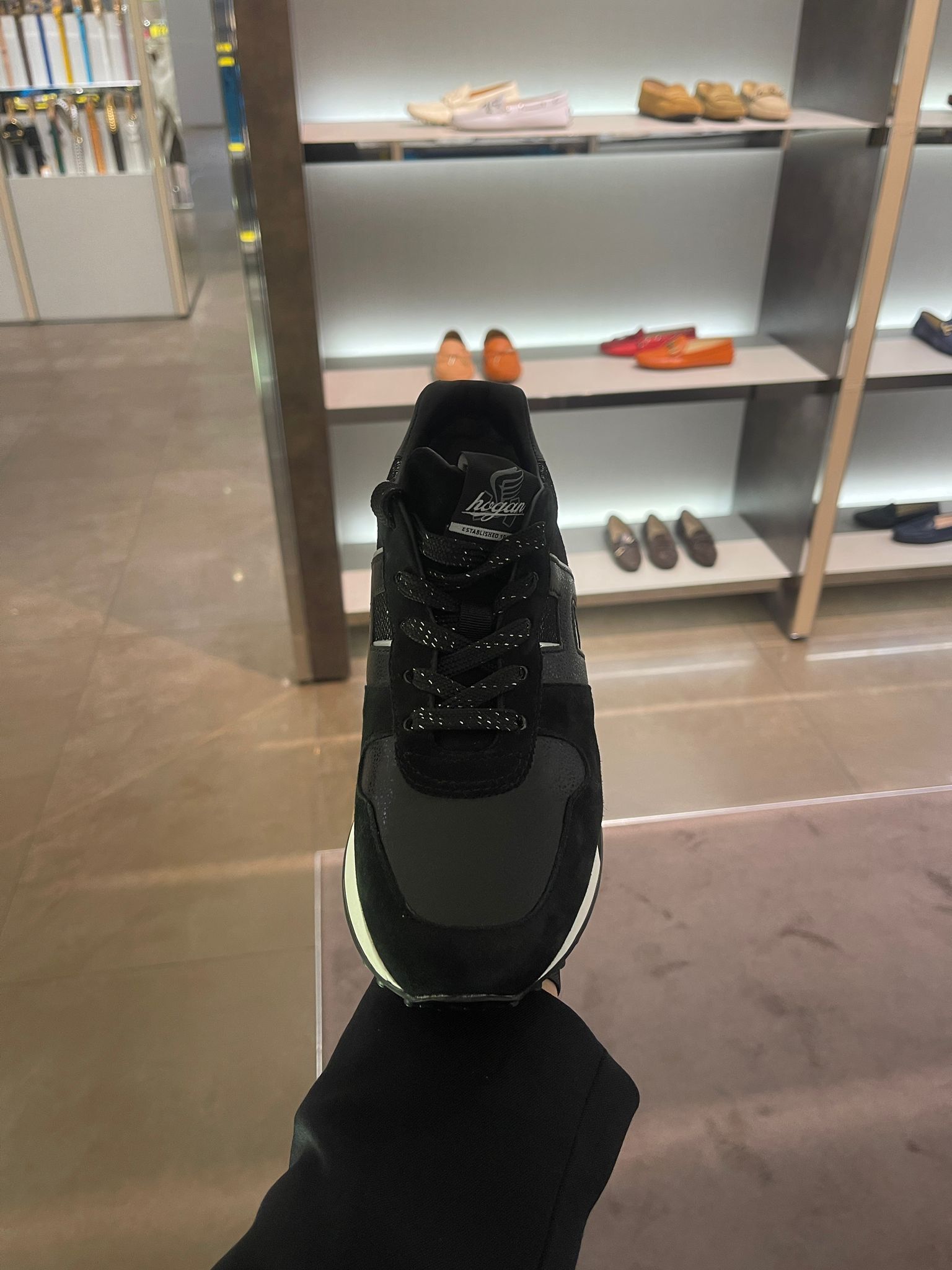 Tods Hogan HXW383 Women Sneaker Black