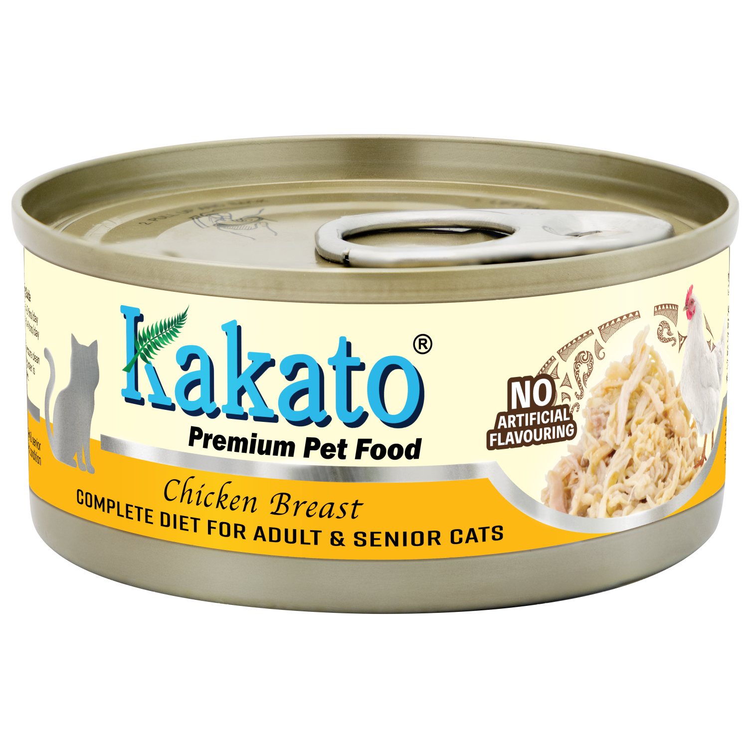 [新產品] Kakato 卡格 - 成貓高齡貓(雞胸)主食罐 Chicken Breast Complete Food for Adult and Senior 70g