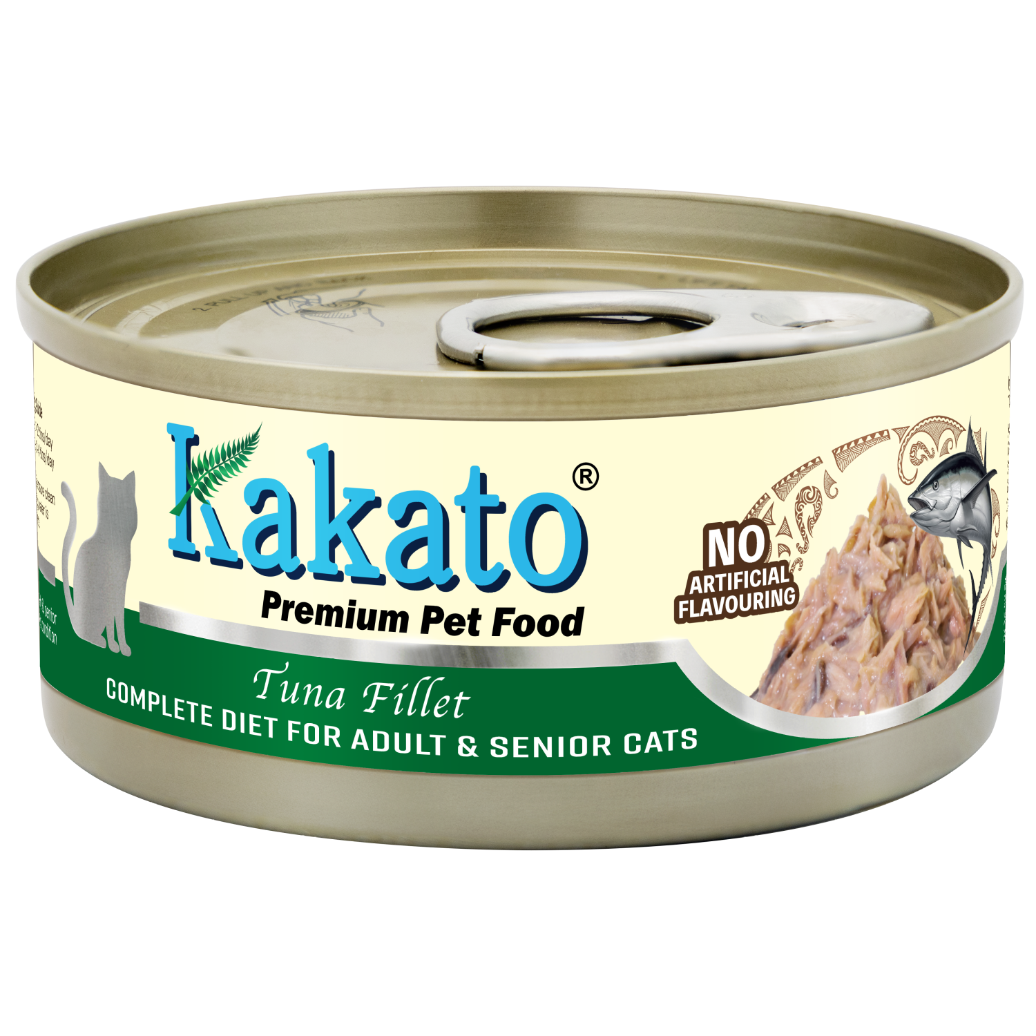 [新產品] Kakato 卡格 - 成貓高齡貓(吞拿魚)主食罐 Tuna Complete Food for Adult and Senior 70g