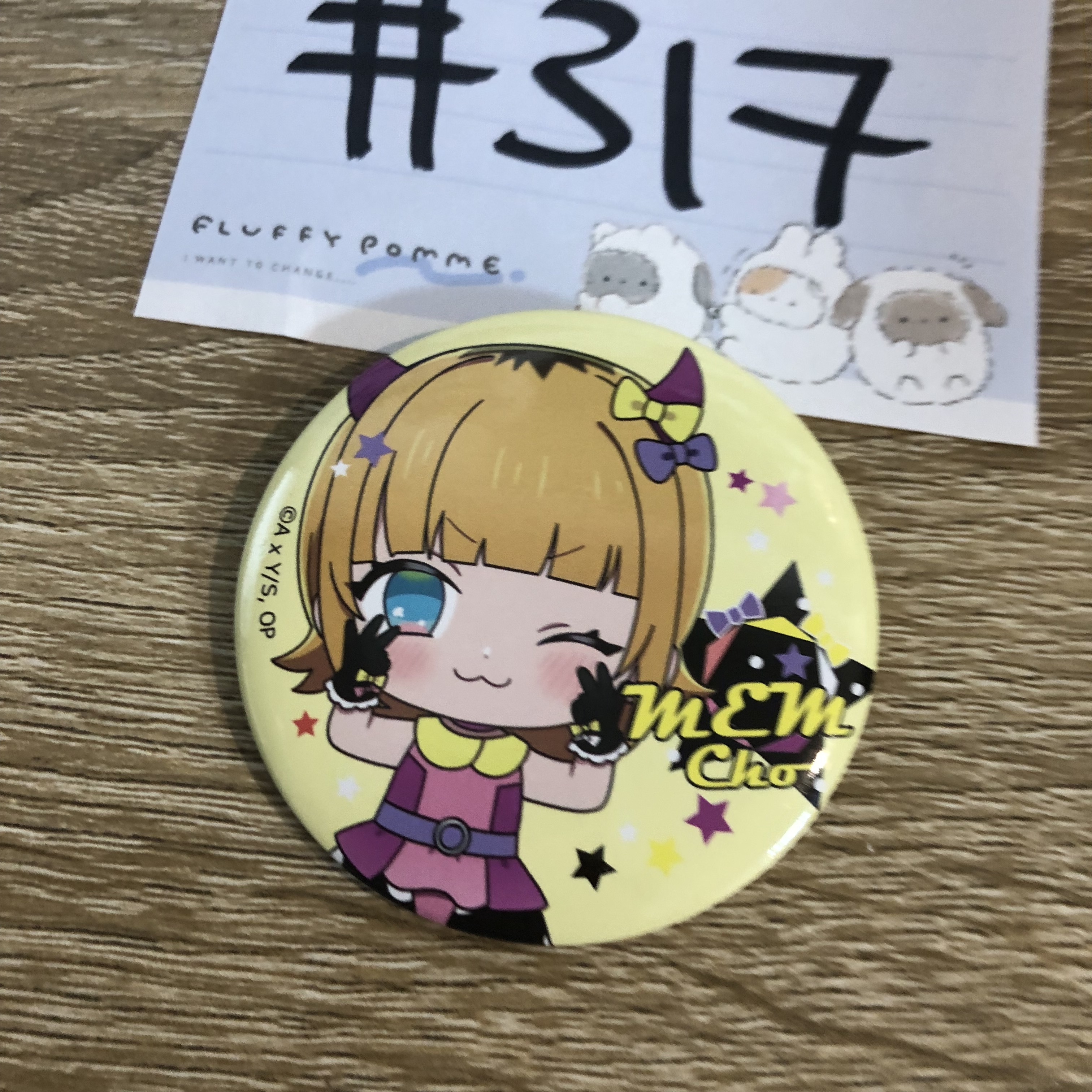 我推的孩子 MEMCHO 襟章#317