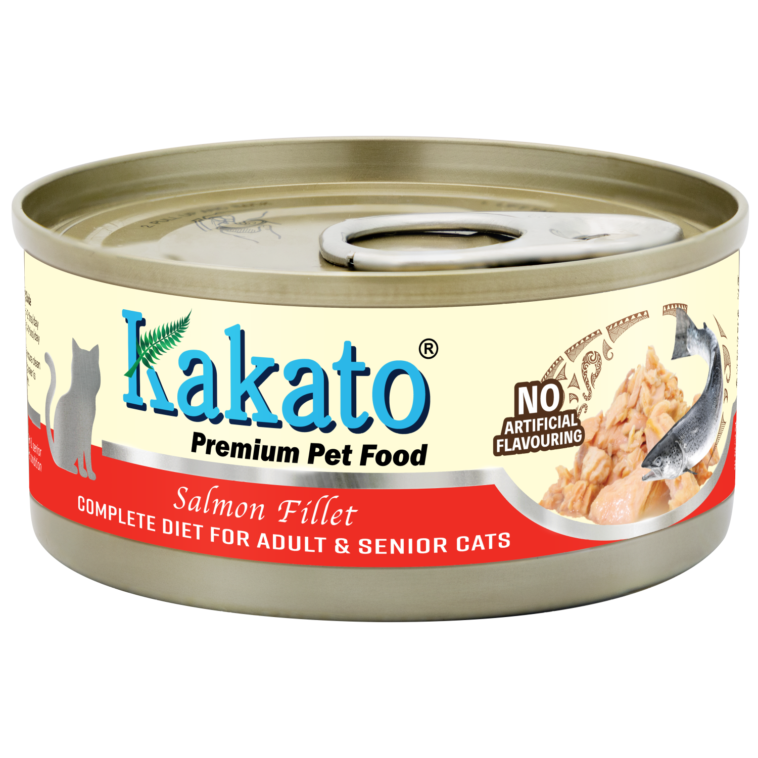 [新產品] Kakato 卡格 - 成貓高齡貓(三文魚)主食罐 Salmon Complete Food for Adult and Senior 70g