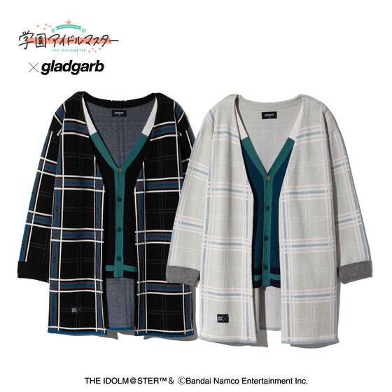 233717 Pbandai 預訂 2025/11月 学園アイドルマスター×gladgarb Temari Cardigan（全2種）
