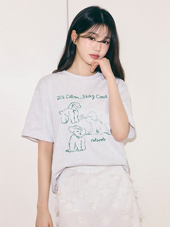 ROLAROLA COOL FRIENDS PUPPY T-SHIRT