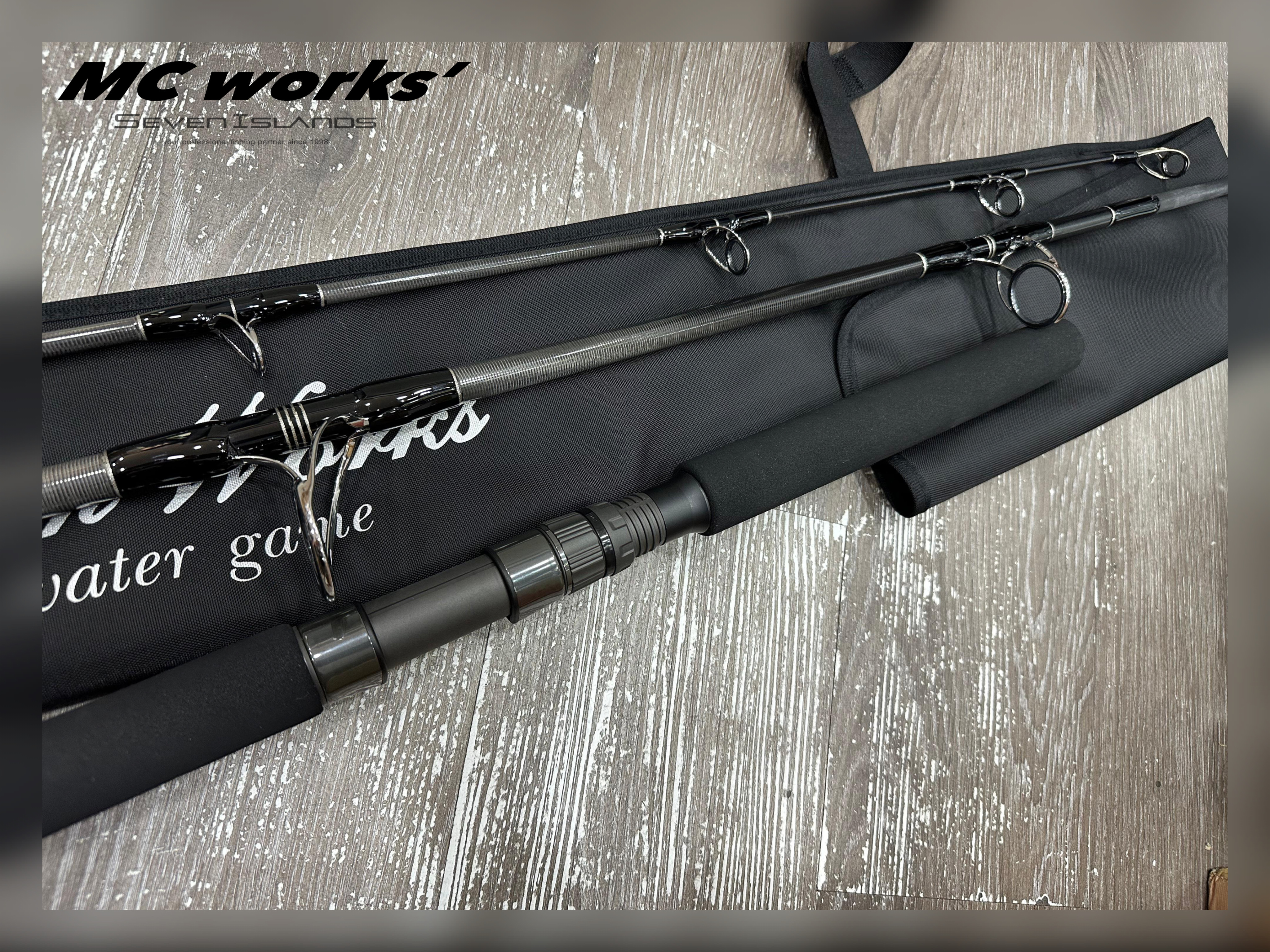ロッド RAGING BULL 93X TRIDENT MC WORKS' Raging Bull RB93XX-Trident Shore Casting Rod