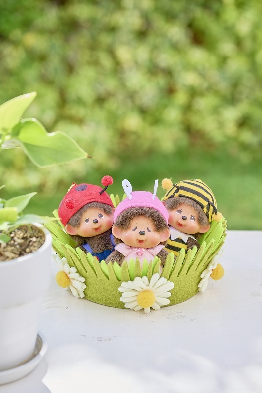 現貨┃Monchhichi 夢奇奇 蜜蜂 瓢蟲 蝴蝶 吊飾