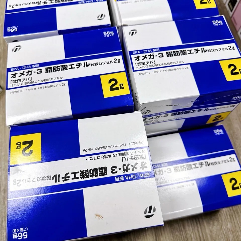 日本 武田製藥 Omega-3 脂肪酸乙酯 2g｜日常營養補充・EPA DHA