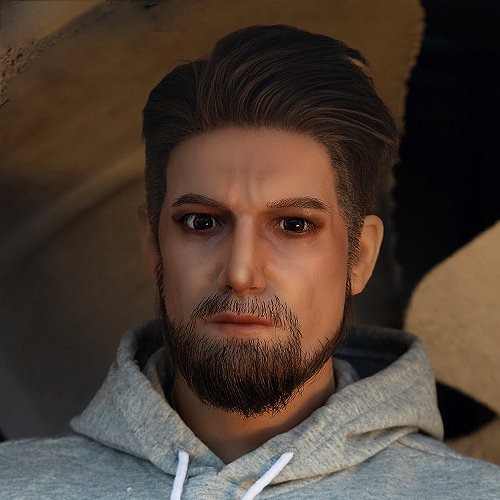 REALING 86cm超壯版 耀恒 男性擬真小娃娃 全矽膠材質 silicone male sex small doll