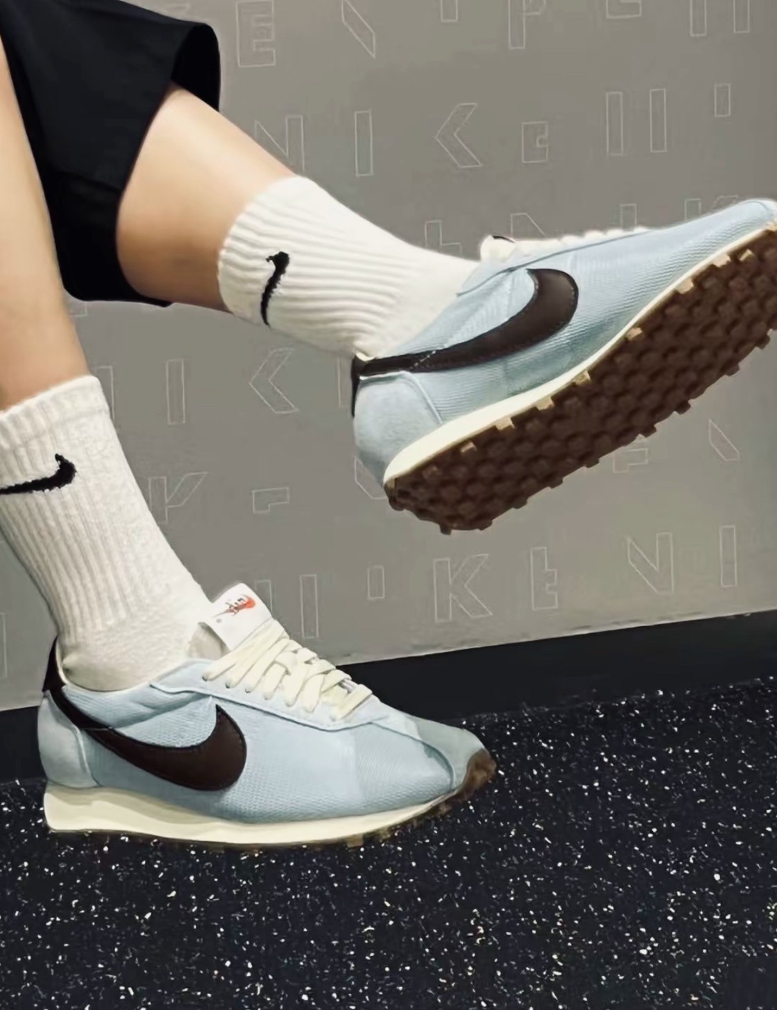 ✨Nike LD-1000 女款藍色 慢跑鞋 復古美式休閒鞋 百搭厚底鞋July25