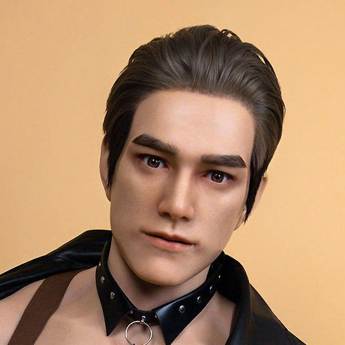 REALING 180cm半身輕量版 凱澤 男性擬真娃娃 全矽膠材質 睿靈 half silicone male sex doll