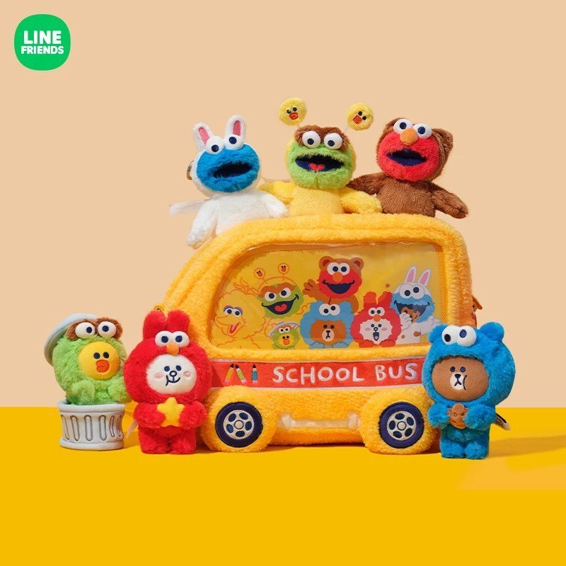 芝麻街 SESAME STREET 系列毛絨吊飾 鑰匙圈